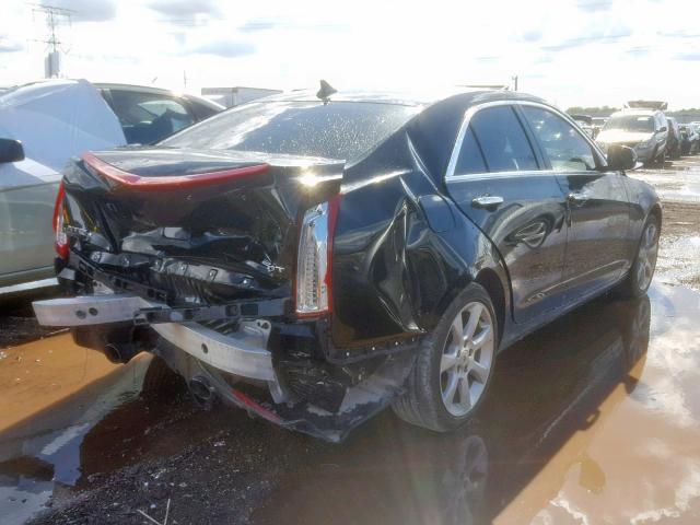 1G6AG5RX0E0153193 - 2014 CADILLAC ATS BLACK photo 4