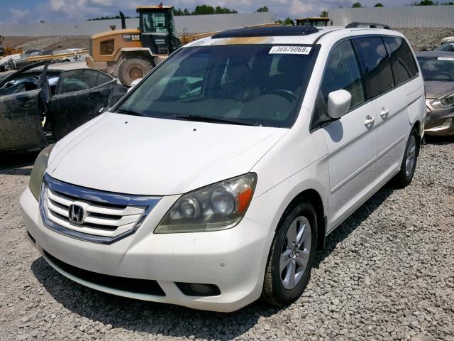 5FNRL38918B023299 - 2008 HONDA ODYSSEY TO WHITE photo 2