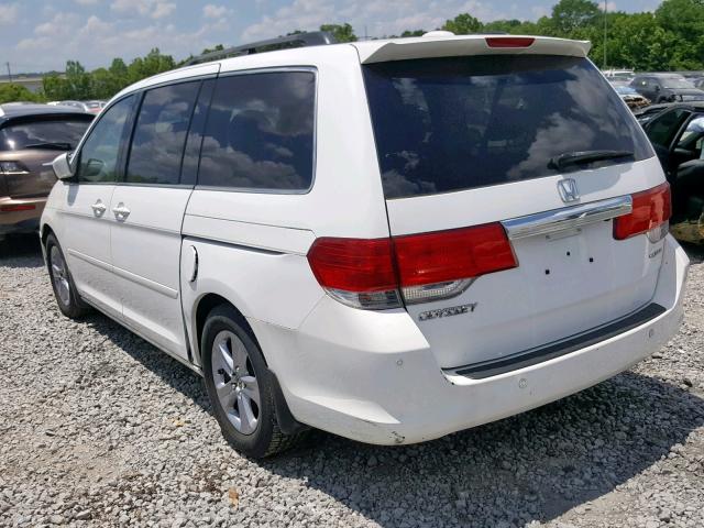 5FNRL38918B023299 - 2008 HONDA ODYSSEY TO WHITE photo 3