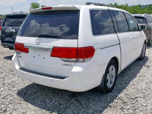 5FNRL38918B023299 - 2008 HONDA ODYSSEY TO WHITE photo 4