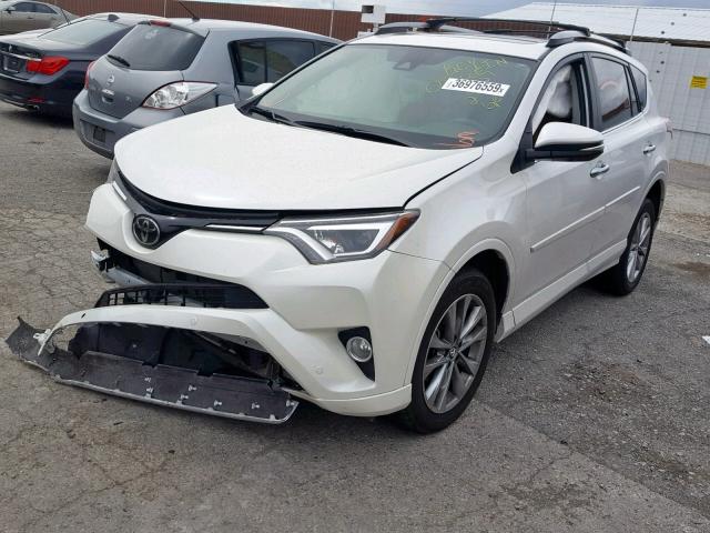 2T3DFREV5HW561746 - 2017 TOYOTA RAV4 LIMIT WHITE photo 2