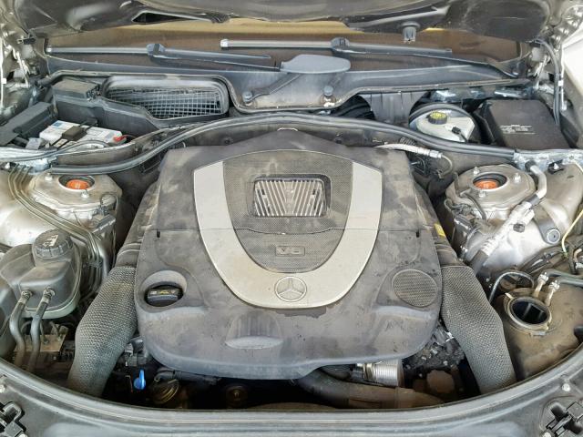 WDDNG71X48A234854 - 2008 MERCEDES-BENZ S 550 SILVER photo 7