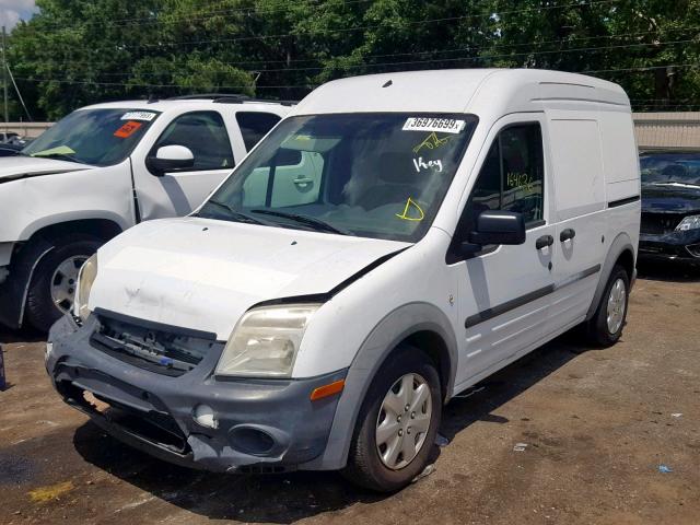 NM0LS7AN3DT154438 - 2013 FORD TRANSIT CO WHITE photo 2