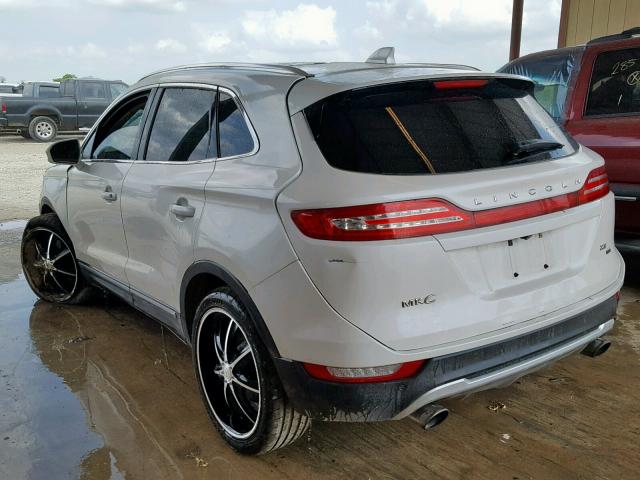 5LMTJ2AHXFUJ25608 - 2015 LINCOLN MKC WHITE photo 3