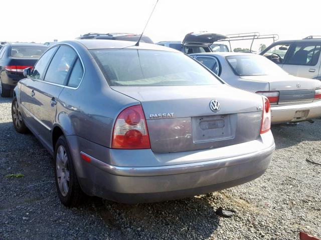 WVWRH63B63P348154 - 2003 VOLKSWAGEN PASSAT GLX 灰色 照片 3