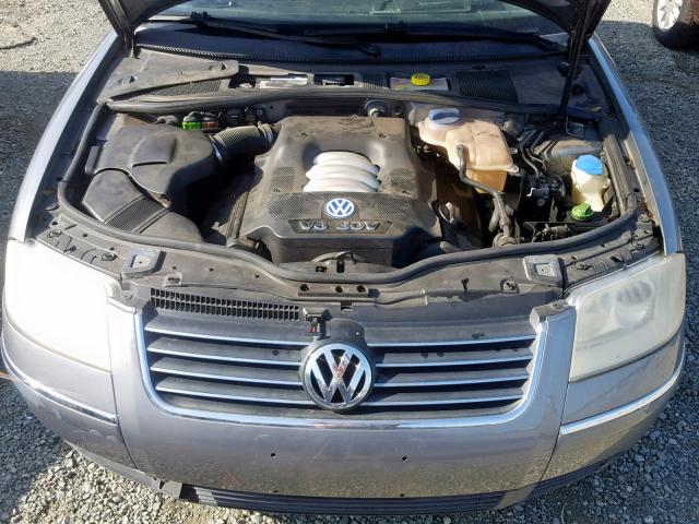 WVWRH63B63P348154 - 2003 VOLKSWAGEN PASSAT GLX 灰色 照片 7