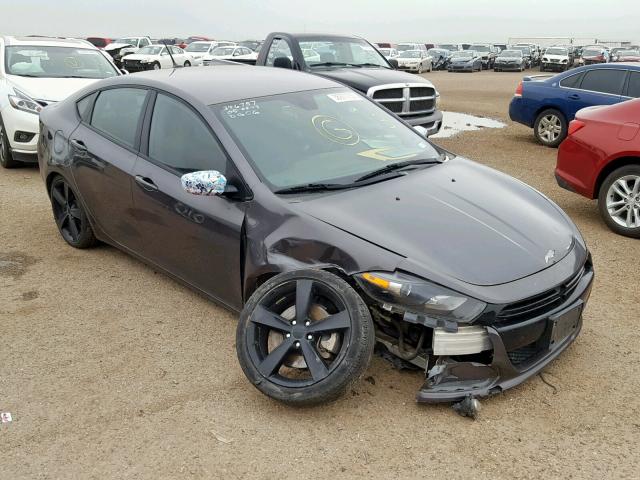 1C3CDFBB9GD530557 - 2016 DODGE DART SXT GRAY photo 1