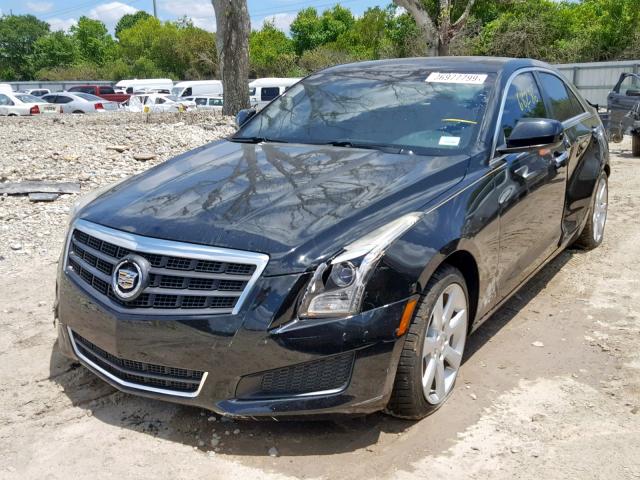 1G6AA5RA3D0129384 - 2013 CADILLAC ATS BLACK photo 2