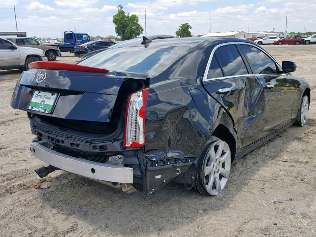 1G6AA5RA3D0129384 - 2013 CADILLAC ATS BLACK photo 4