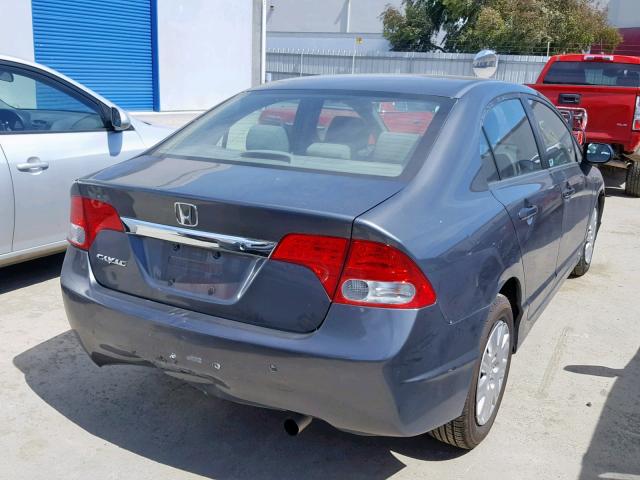 19XFA1F33AE023151 - 2010 HONDA CIVIC VP GRAY photo 4