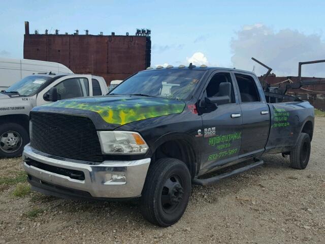 3C63RRHL1EG108837 - 2014 RAM 3500 SLT BLACK photo 2