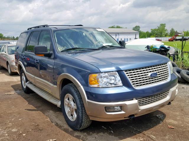 1FMFU18556LA25578 - 2006 FORD EXPEDITION BLUE photo 1