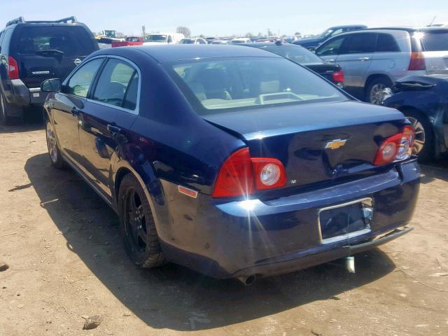 1G1ZH57B884208452 - 2008 CHEVROLET MALIBU 1LT BLUE photo 3