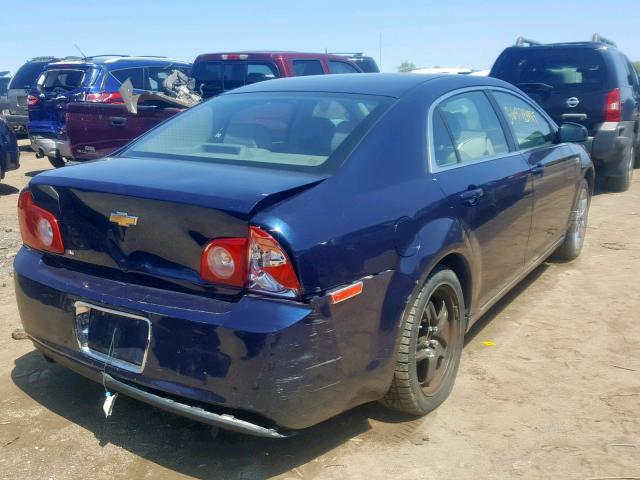 1G1ZH57B884208452 - 2008 CHEVROLET MALIBU 1LT BLUE photo 4