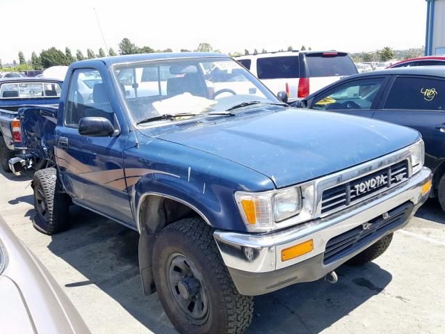 JT4VN01G5K2003065 - 1989 TOYOTA PICKUP 1/2 BLUE photo 1