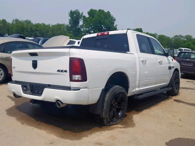 1C6RR7MT0JS270756 - 2018 RAM 1500 SPORT WHITE photo 4