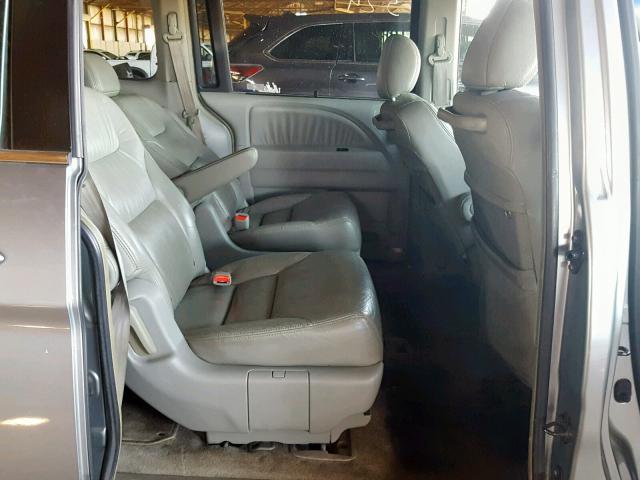 5FNRL38856B026727 - 2006 HONDA ODYSSEY TO BLUE photo 6