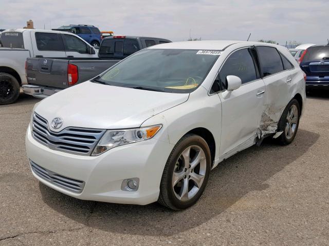 4T3BK3BBXBU060191 - 2011 TOYOTA VENZA WHITE photo 2