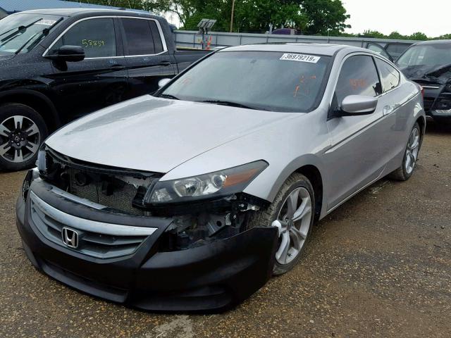 1HGCS2B82BA001915 - 2011 HONDA ACCORD EXL WHITE photo 2