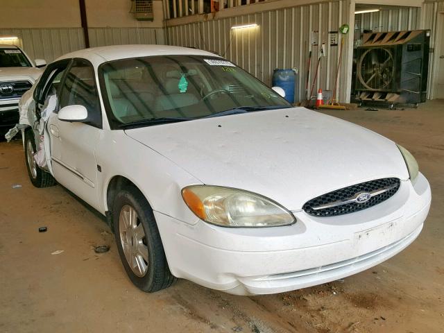 1FAHP56S93A144218 - 2003 FORD TAURUS SEL WHITE photo 1