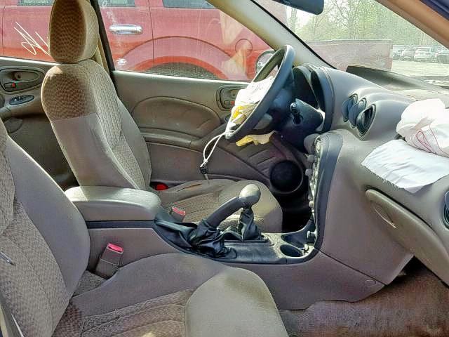 1G2NF52E14C138021 - 2004 PONTIAC GRAND AM S RED photo 5