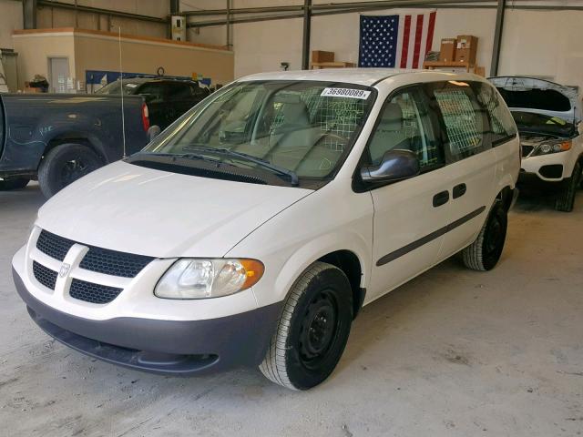 1D4GP21373B339686 - 2003 DODGE CARAVAN C/ WHITE photo 2