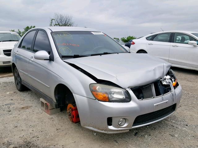 KNAFE221195027010 - 2009 KIA SPECTRA EX SILVER photo 1