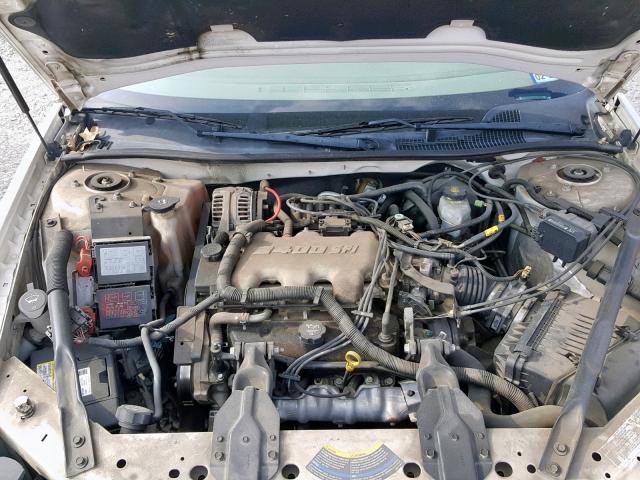 2G1WF52E849249505 - 2004 CHEVROLET IMPALA WHITE photo 7