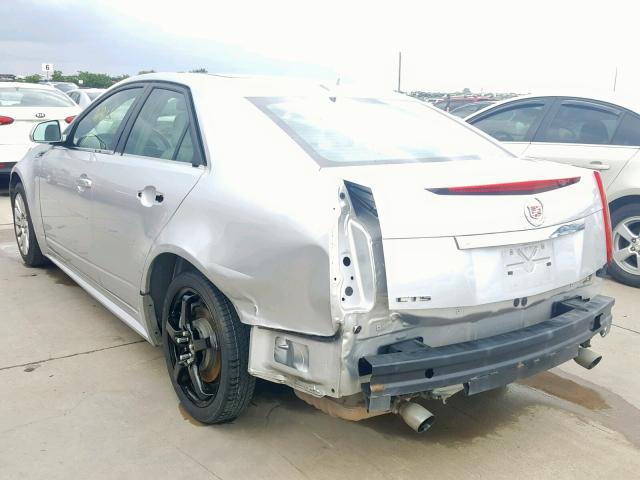 1G6DF5EG3A0149509 - 2010 CADILLAC CTS LUXURY SILVER photo 3