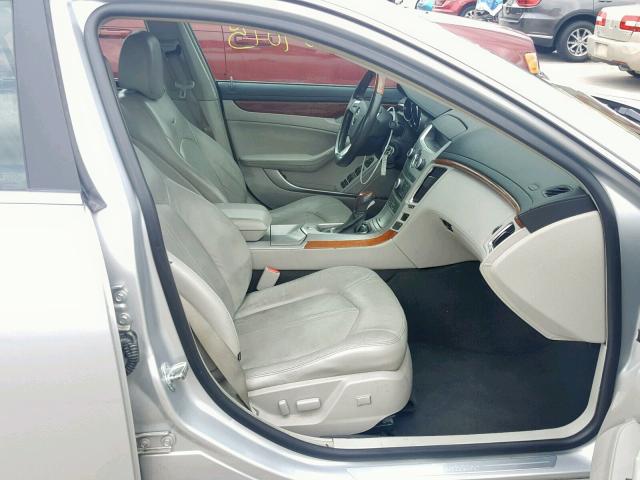 1G6DF5EG3A0149509 - 2010 CADILLAC CTS LUXURY SILVER photo 5