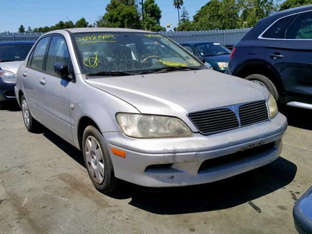 JA3AJ26E52U033022 - 2002 MITSUBISHI LANCER ES SILVER photo 1