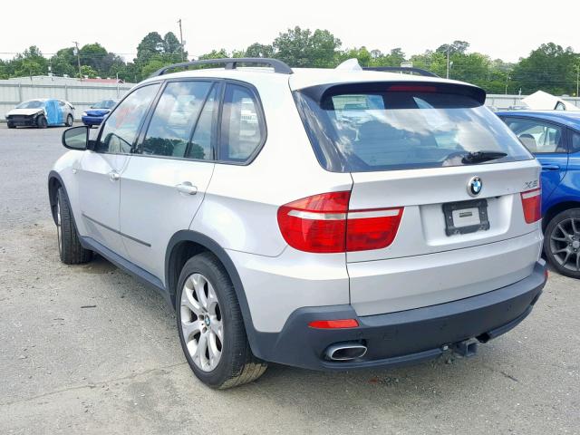 5UXFE83528L160326 - 2008 BMW X5 4.8I SILVER photo 3