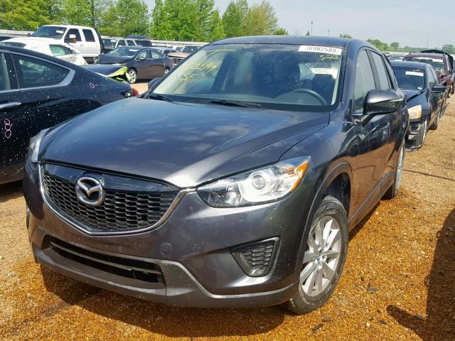 JM3KE2BE4F0483703 - 2015 MAZDA CX-5 SPORT GRAY photo 2