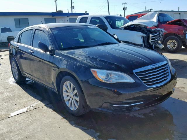 1C3CCBBB9DN611897 - 2013 CHRYSLER 200 TOURIN BLACK photo 1