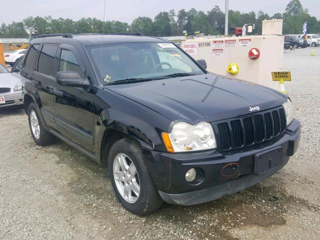 1J4HR48N46C227631 - 2006 JEEP GRAND CHER BLACK photo 1