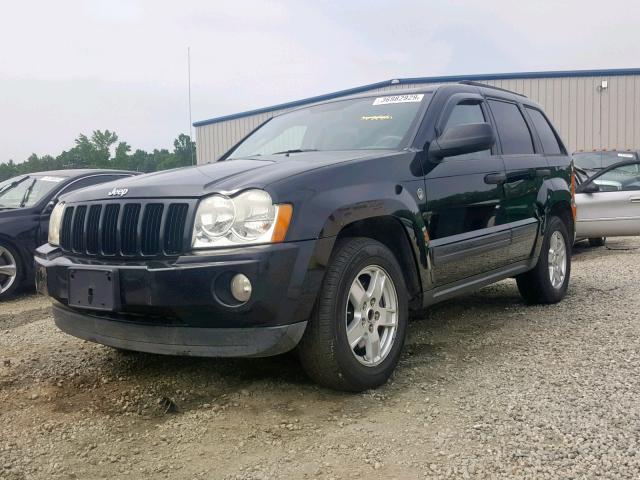 1J4HR48N46C227631 - 2006 JEEP GRAND CHER BLACK photo 2