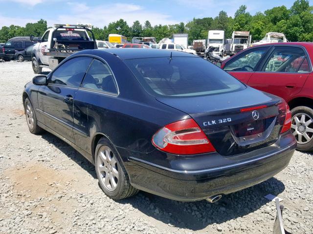 WDBTJ65J93F023095 - 2003 MERCEDES-BENZ CLK 320C SILVER photo 3