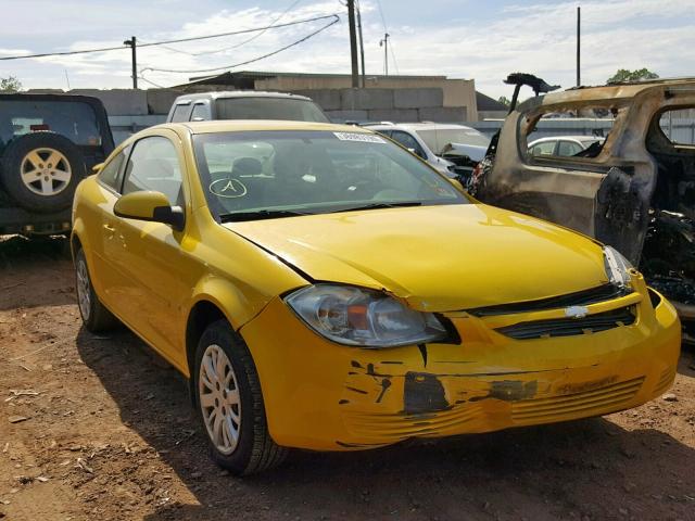 1G1AT18H397146661 - 2009 CHEVROLET COBALT LT YELLOW photo 1