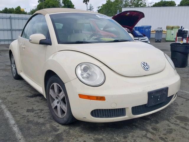 3VWRG31Y86M330545 - 2006 VOLKSWAGEN NEW BEETLE კრემისფერი ფოტო 1