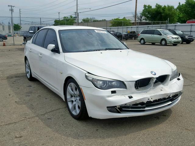 WBANW13589C162405 - 2009 BMW 535 I WHITE photo 1