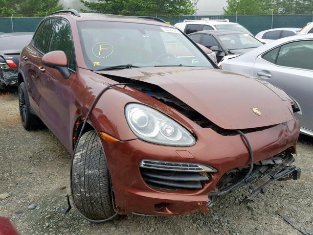 WP1AB2A2XCLA47354 - 2012 PORSCHE CAYENNE S ORANGE photo 1