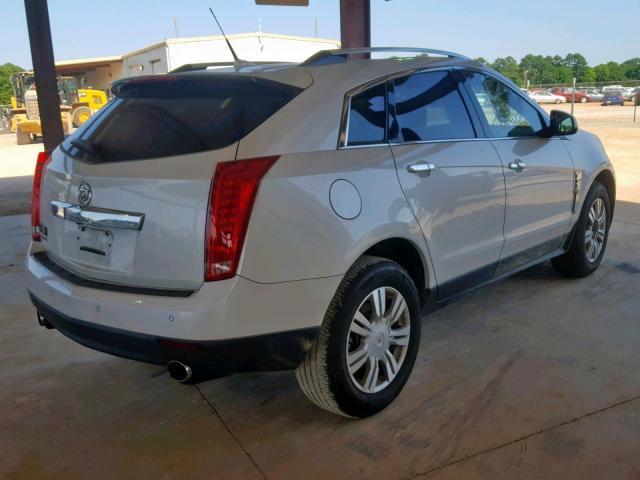 3GYFNAEY5AS548841 - 2010 CADILLAC SRX LUXURY WHITE photo 4