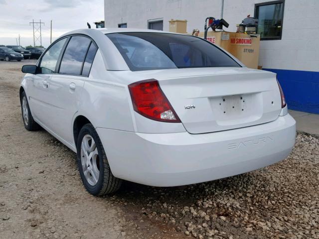 1G8AL52F83Z128930 - 2003 SATURN ION LEVEL WHITE photo 3