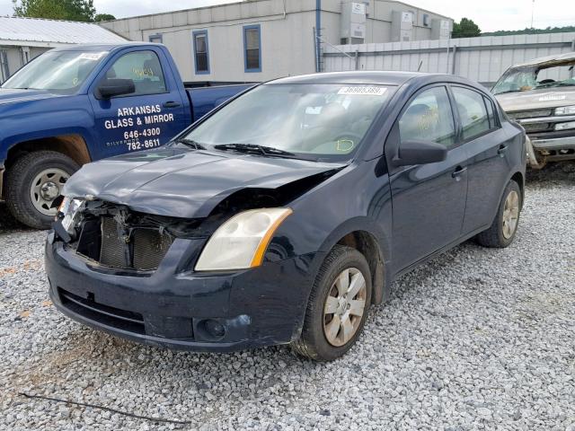 3N1AB61E38L761621 - 2008 NISSAN SENTRA 2.0 BLACK photo 2