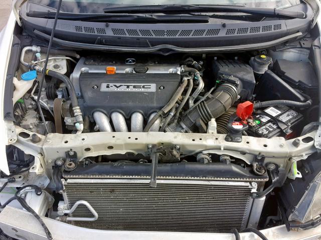 2HHFD5F77AH200089 - 2010 ACURA CSX TECHNO WHITE photo 7