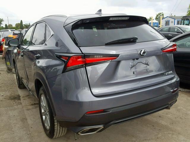 JTJBARBZ1J2150756 - 2018 LEXUS NX 300 GRAY photo 3