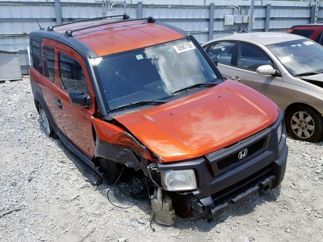 5J6YH18675L000622 - 2005 HONDA ELEMENT EX ORANGE photo 1