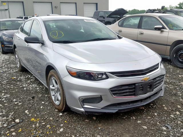 1G1ZB5STXHF288343 - 2017 CHEVROLET MALIBU LS WHITE photo 1