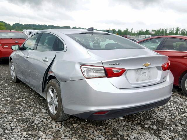 1G1ZB5STXHF288343 - 2017 CHEVROLET MALIBU LS WHITE photo 3