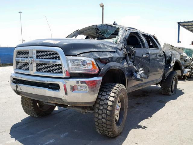 3C6UR5NLXEG147380 - 2014 RAM 2500 LARAM BLACK photo 2